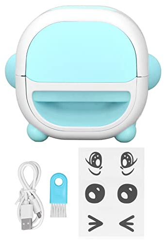 Mumusuki Abridor de Semillas de Melón, Máquina Peladora Automática, Artefacto de Melón Pelador Portátil Pequeño, Pelador de Semillas de Melón Inteligente Recargable por USB(Azul)