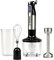 G3 Ferrari G20143 Antelao Kit Mixer ad immersione 3 in 1 Mixer, Sbattitore, Tritatutto, Motore DC, 1000 Watt DC, 8 Velocità, Funzione Turbo, 4 Lame INOX, Nero