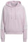 adidas Sweat Ã Capuche Rose Femme Crop T-Shirt, 38
