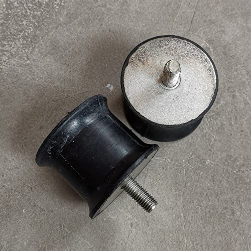Luxuypon Replacement 2 Pieces Shock Mount Compatible with Wacker BPU2540 Plate Compactor Rammer Spare Parts