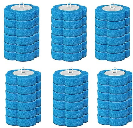 36 PCS Toilet Brush Replacement Heads - Disposable Refill Heads For Toilet Wand