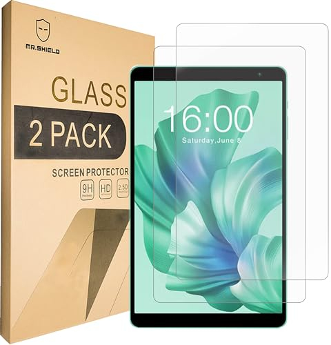 Mr.Shield [2-Pack] Screen Protector For TECLAST P85T Tablet 8 Inch [Tempered Glass] [Japan Glass with 9H Hardness] Screen Protector