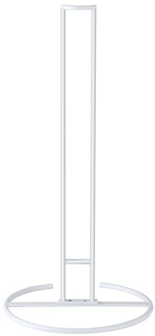 Markcco Porte-Serviettes en Papier pour Plan de Travail, Porte-Papier Cuisine pour Organisation et Stockage, Porte-Rouleau de Papier Standard (Blanc)