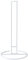 Markcco Porte-Serviettes en Papier pour Plan de Travail, Porte-Papier Cuisine pour Organisation et Stockage, Porte-Rouleau de Papier Standard (Blanc)