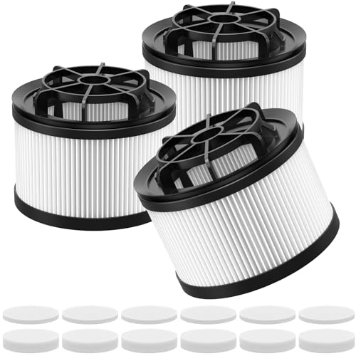 LSV-V201F Staubsaugerfilter kompatibel mit Levoit LVAC-200 Akku Staubsauger, Echter HEPA Filter wird mit Schaumstofffilter (3 Sätze)