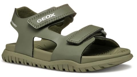 Geox J Sandal FUSBETTO BO, Boys’ Sandal, Military,