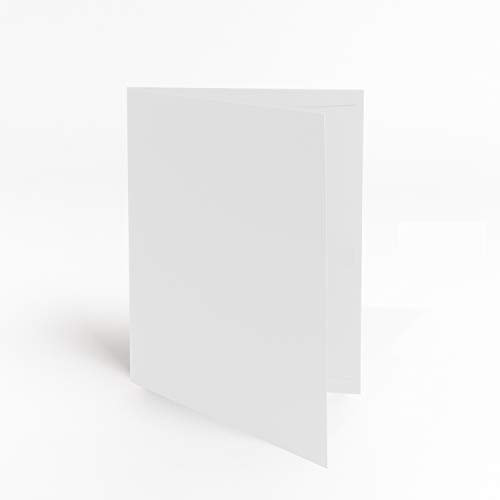 werbegruen Urkundenmappe 12 Stück A4 Hochweiß Hochwertig | Stabiler, DIN A4 320g/m² Karton | Made in Germany | Zeugnismappe, Dokumentenmappe, Kondolenzmappe, für Zertifikate & Auszeichnungen