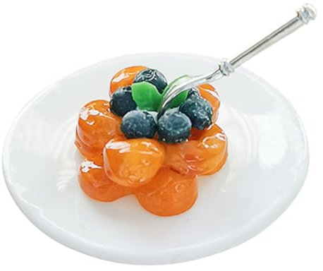 TOYANDONA 1satz Miniature Dessert Dollhouse Decoration Realistic Resin Cake Ornaments for Home Decoration Vibrant and House Accessories