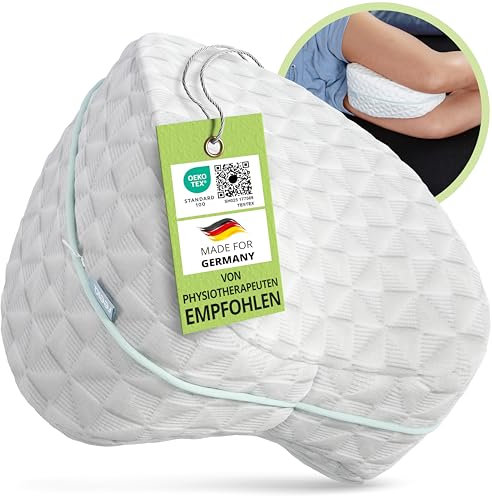 feela.® Ergonomisches Kniekissen – Beinkissen für Seitenschläfer – Erhöht Schlafkomfort und sorgt für Entspannung