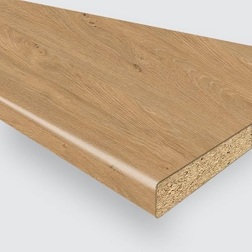 Stone Oak 2m x 600mm x 40mm Kitchen Worktop 100% Water Resistant Countertop