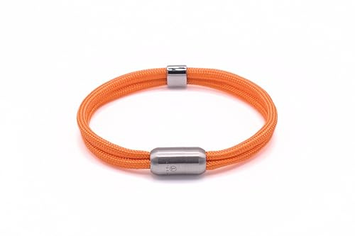 L'GER – Hochwertiges Seilarmband für Herren, Armband mit Magnetverschluss, geflochtenes Armband, Geschenk für Männer