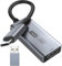 USB 3.0 Video Audio Capture Card, 4K HDMI to USB-A Type-C Double Connector 1440P/30fps 1080P/60fps Streaming Game Conferencing Recording Device for Switch PS4/5 Xbox TV PC Laptop Phone Camera