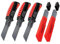 HASKYY Cuttermesser Teppichmesser Universal Professional Set 3 Stück inkl. 20 SK5-Hochkarbonstahl Klingen 18mm, Ergonomischer Anti-Rutsch-Griff, Klingenbrecher