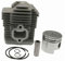 Kit de cilindro y pistón for desbrozadora Kawasaki TH43, TH48, TH430, KBH43A, KBH48, Kbl48, 41,5 mm y 44 mm(TH48-44mm)