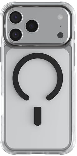Ghostek Covert iPhone 17 Pro Max Case Clear - Compatible with MagSafe Accessories, Shockproof Silicone, Minimalist Phone Cover Designed for Apple iPhone17 Pro Max (6.9 Inch, Clear Matte)