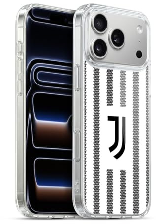 Head Case Designs Officially Licensed Juventus Football Club Home 2022/23 Match Kit Gel Case [Military Grade Protection] Compatible with Apple iPhone 17 Pro Max and Compatible with MagSafe
