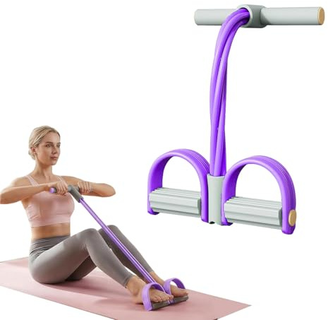 LuminaVerde Bauchtrainer, Fitnessgeräte für Zuhause, Widerstandsbänder für Bauch, Beine & Po, Multifunktionale Expander für Workout, Dehnen und Fitness