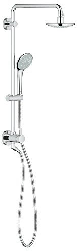 Grohe 27867000 Euphoria Retro-Fit Handbrause und Duschkopf-Set, 25 Zoll, Starlight Chrome, 2,5 GPM