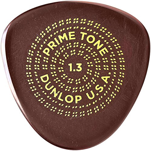 Dunlop Primetone Semi-Round 1.3mm Sculpted Plectra (Smooth) - 3 Pack