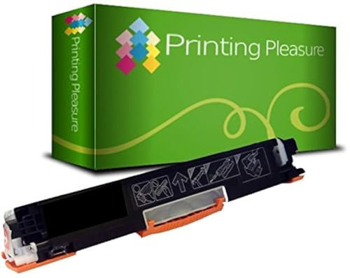 Printing Pleasure Schwarz Toner kompatibel für HP Color Laserjet Pro CP1025 CP1020 100 MFP M175 200 MFP M275 TopShot Laserjet M275 | CE310A 126A