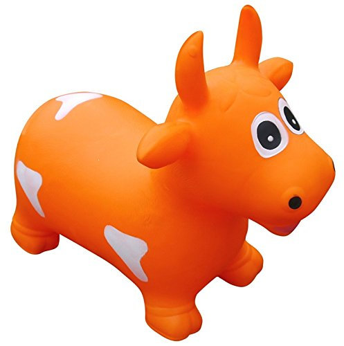 Art Straws CW7601 60 x 30 x 48 cm Sit and Ride Cow Toy with Free pump