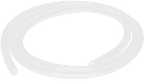 sourcing map 5mm x 7mm tube silicone translucide l'eau tuyau flexible d'air bière 1 mètre