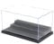 MIMIEYES Acrylic Display Case/Box (10 x 6.1 x 5.4 Inches) Perspex Dustproof ShowCase Base for Minifigures Brick Building Block (Black)