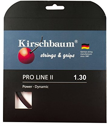 Kirschbaum Saitenset Pro Line No II, Schwarz, 12 m