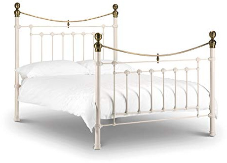 Julian Bowen Cameo Cotbed - Stone White Nursery Furniture