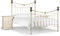 Julian Bowen Bed, Metal, Stone White, King