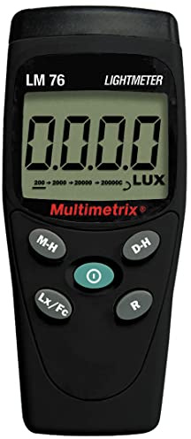 Multimetrix LM 76 P06236201 Luxmeter 0-20000 LX