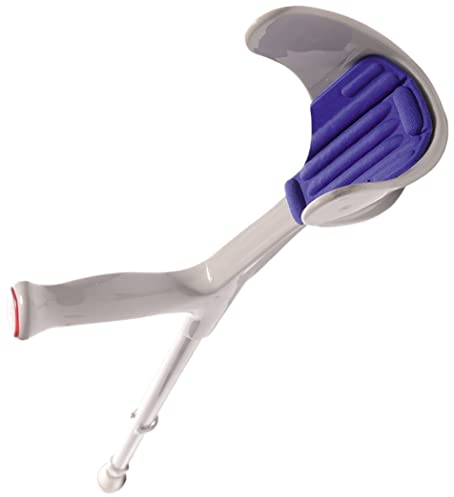 BORT Polster für Unterarmgehstützen, selbstklebend, blau