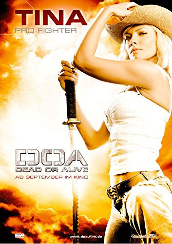 Dead or Alive: Teaser Tina (2006) | original Filmplakat, Poster [Din A1, 59 x 84 cm]