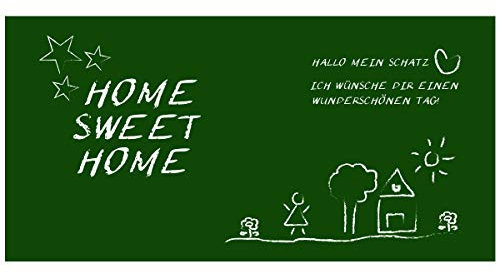 Wandkings Tafelfolie 200 x 100 cm, selbstklebend, Grün inkl. weißem Kreidemarker