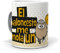 mundohuevo Taza El baloncesto me mola un huevo