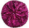 JK Home Femme Chapeau Béret Paillette Casquette Mode Printemps Eté Rouge Rosé Rouge Rosé