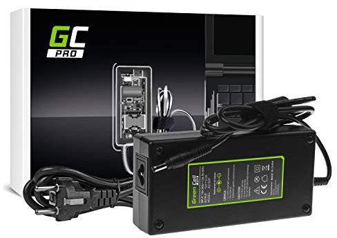GC PRO Laptop Netzteil 19V 9.5A 180W kompatibel mit Asus FA180PM111 ADP-180EB D ADP-180HB ADP-180MB F ADP-180NB Liteon ADP-180SB Ladegerät inkl. Stromkabel, Steckertyp: rund (5,5-2,5 mm)