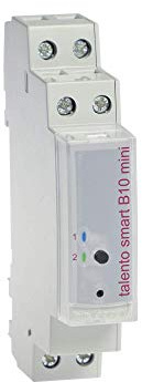 Grässlin 43.02.0005.1 talento smart B10 mini Zeitschaltuhr digital 1 TE App | ohne Display, 1 Kanal, kompakt, DIN-Schiene/Hutschiene, Bluetooth/App-Programmierung, Wochen-/Jahresprogramm, 100 Plätze, 16A