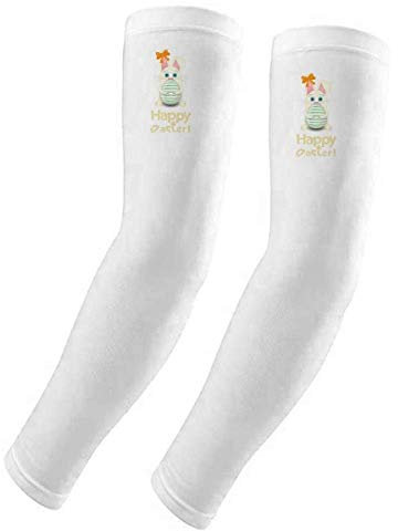 DIYthinker - Funda protectora para brazo de huevera, protección UV y sol, diseño de festival de Pascua