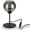 FKL DESIGN Home Deco Deckenlampe Pendellampe Hängelampe Wandlampe Tischlampe Leuchte Pendelleuchte Kugel Schwarz Grau Weiß Lampe aus Serie N100 verschiedene Varianten (N100-L1)