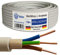 M&G Techno 10m NYM-J 3x2,5 mm² Mantelleitung Elektro Strom Kabel Kupfer eindrähtig Made in Germany, grau, 10768