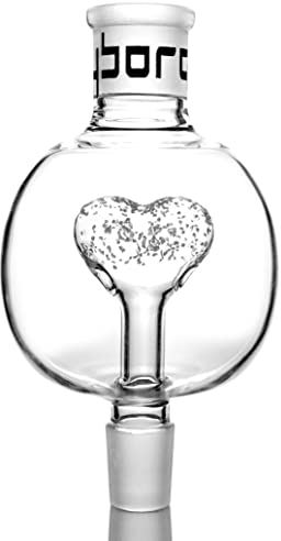 Cyborg Glow Heart Attack Shisha Molassefänger 18/8 Schliff