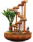 Fontaine Intérieur Fontaines d'intérieur Tablette de bambou Indoor Tabletop Tabletop Tabletop Fontaine d'eau Cascades de la table d'intérieur Bureau de bureau Patio Décoration Intérieur Fontaine Fonta