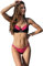 Selente Love & Fun Seducente Bikini Fucsia/Nero, M