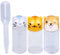 Wudaizhi 1set Assaisonnement Sauce Mini Bouteille Mignon Dessin Animé Mini Sauce Contenants Sauce Soja Sauce Bouteille pour Bento Box Cuisine Accessoires
