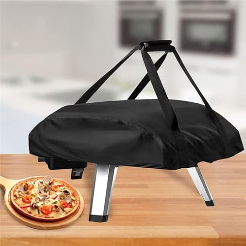 Pizzaofen Abdeckung für Ooni Koda 12, Wasserdicht Wetterfeste Pizzaofen Tragetasche 420D Polyester Oxford-Stoff Pizzaofen Zubehör, Outdoor Pizzaofen-Grillabdeckung,Pizzaofen-Abdeckhaube (koda12)
