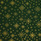 MAGAM-Stoffe Winter Season Baumwollstoff Weihnachten Oeko-Tex Meterware 50cm (Schneeflocken Dunkelgrün)