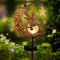 Herefun La Lampada Solare per Esterni, Luci Decorative per Esterni con Sfera di Vetro a Led Luce, Impermeabili, Luna Lampada Solare per Esterni per Balcone, Vialetto, Prato, Patio o Cortile (Fairy)