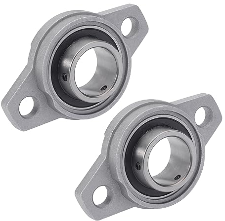 2 Stück Stehlager Gehäuselager Flanschlager Rhombische Flanschlager Selbstausrichtend Stehlager Kugellager Lagerblock Flanschlager Kugellager Lagerblock (30mm Innendurchmesser)