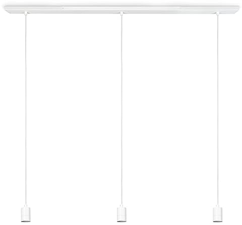 Paco Home Salón Lámpara Comedor Luminaria Suspensión Mesa Comedor Moderna Colgante E27 Techo